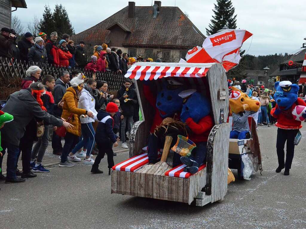 Impressionen vom Wagenbauerumzug 2020 in Husern.