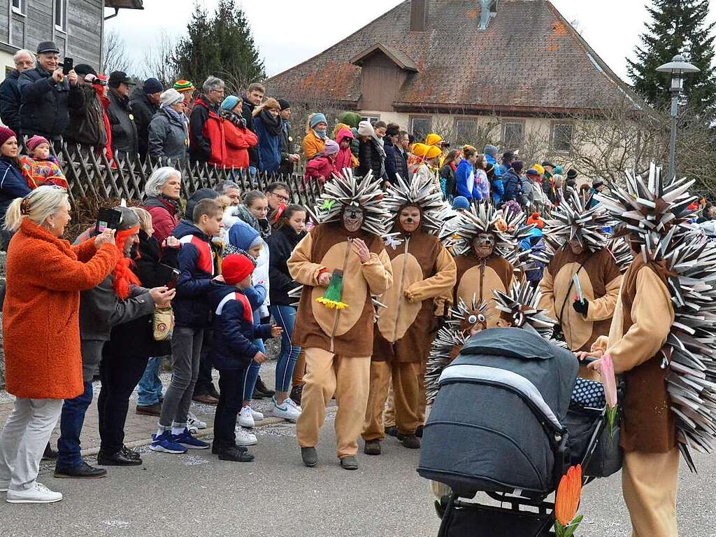 Impressionen vom Wagenbauerumzug 2020 in Husern.