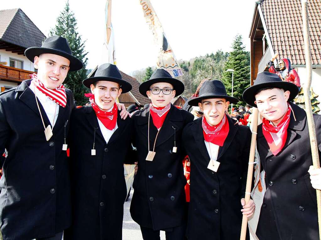 Schindlejokel-Umzug am Fasnetsamschdig