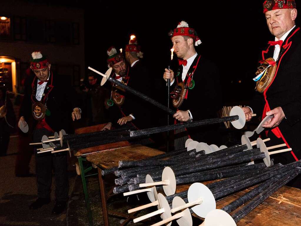 Impressionen vom Fackelumzug der Schuttig in Elzach.