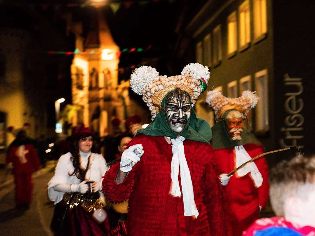 Impressionen vom Fackelumzug der Schuttig in Elzach.