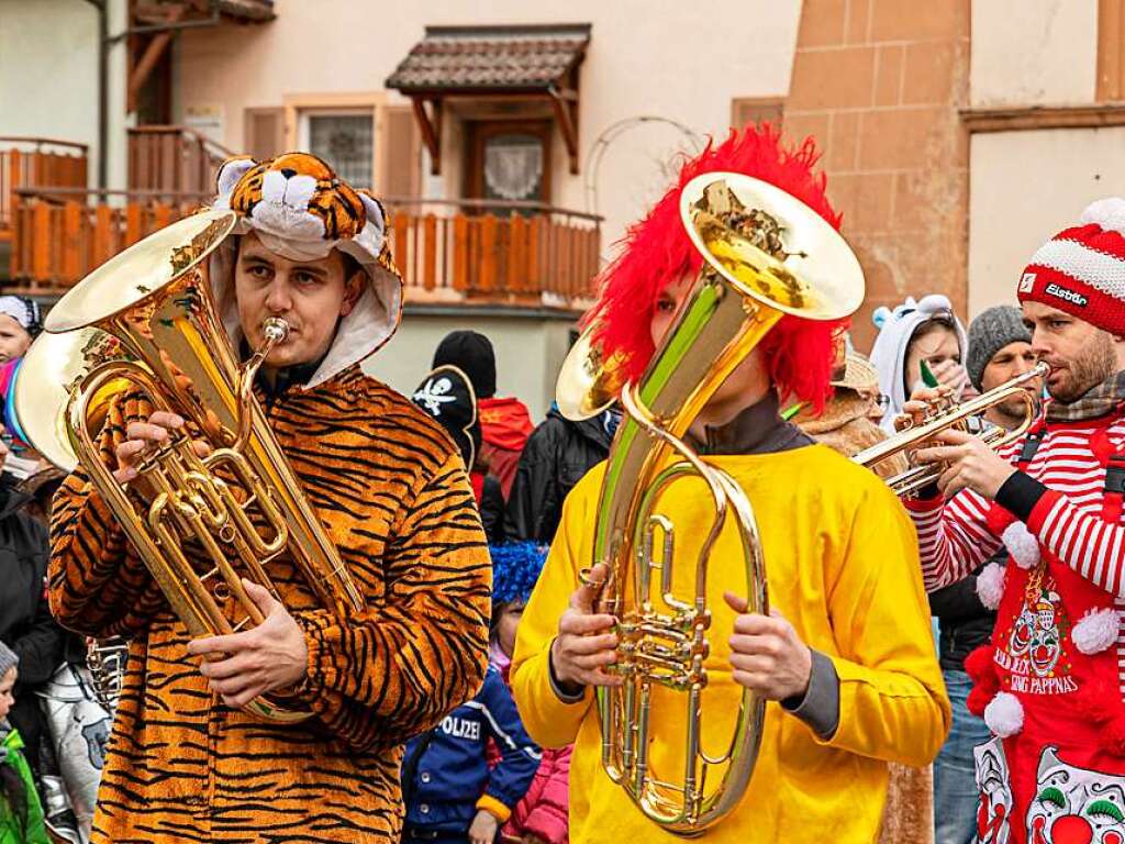 Impressionen vom Fasnachtsumzug in Pfaffenweiler