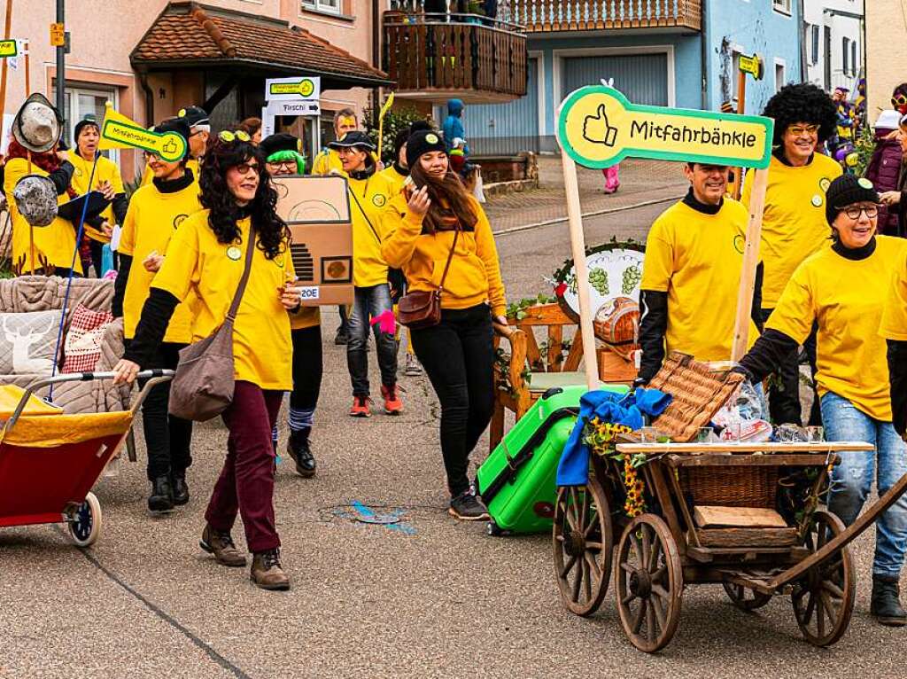 Impressionen vom Umzug in Ebringen