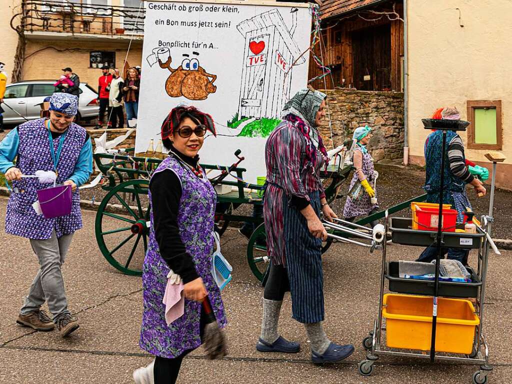 Impressionen vom Umzug in Ebringen