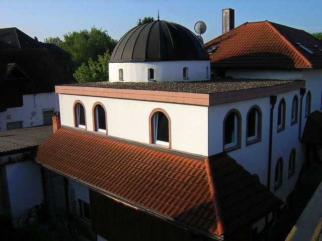 Die Moschee in Emmendingen wurde in de...ter Menschen in Shisha-Bars erschoss.  | Foto: Gerhard Walser