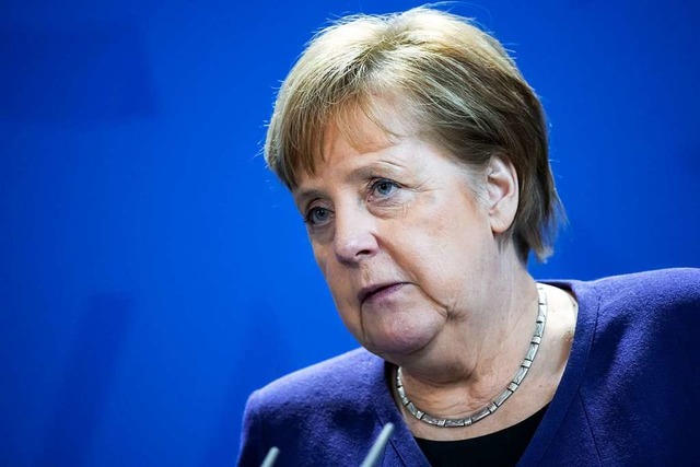 Angela Merkel war 18 Jahre lang die Parteivorsitzende der CDU.  | Foto: Bernd von Jutrczenka (dpa)