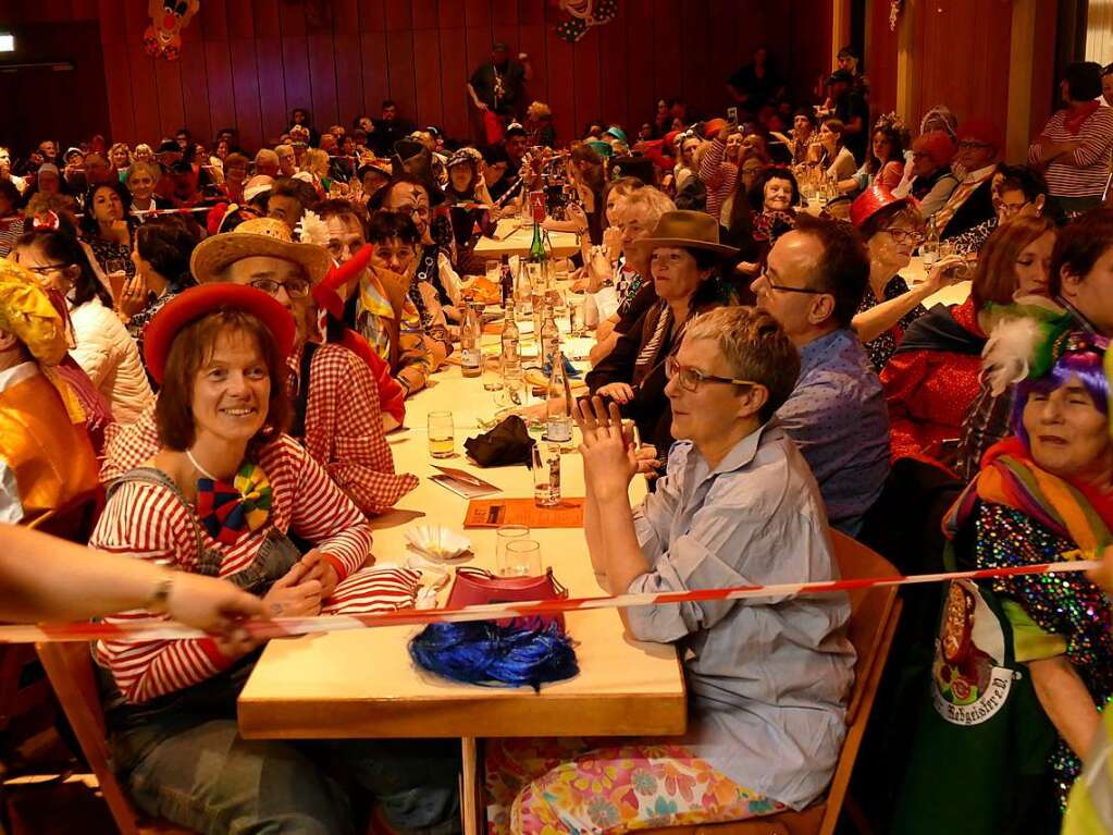 Die grte Saalfasnacht findet in Bad Krozingen traditionell unter dem Motto 