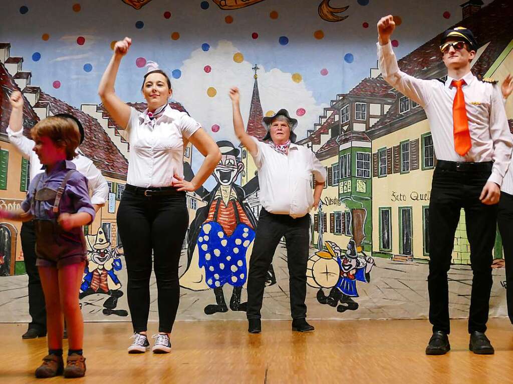 Die grte Saalfasnacht findet in Bad Krozingen traditionell unter dem Motto 