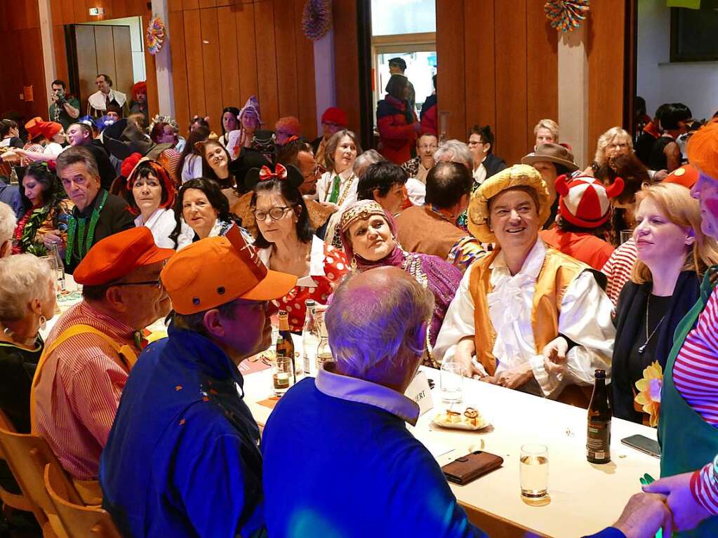 Die grte Saalfasnacht findet in Bad Krozingen traditionell unter dem Motto 