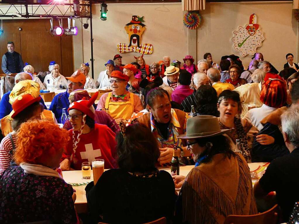 Die grte Saalfasnacht findet in Bad Krozingen traditionell unter dem Motto 