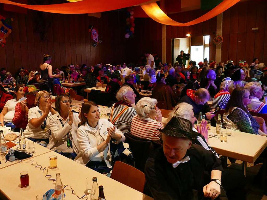 Die grte Saalfasnacht findet in Bad Krozingen traditionell unter dem Motto 