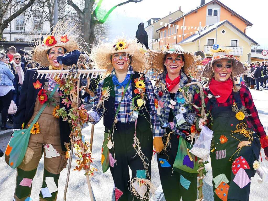 Impressionen vom Umzug am Fasnachtsmontag in Bad Sckingen.