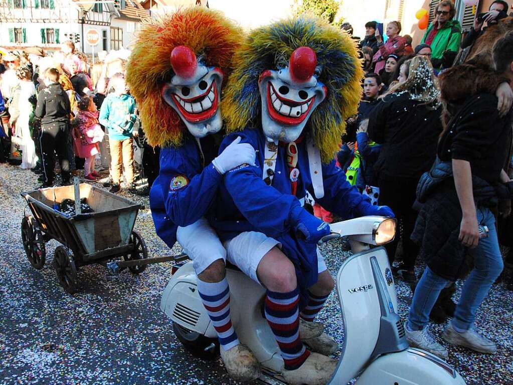 Impressionen vom Rosenmontagsumzug in Rmmingen