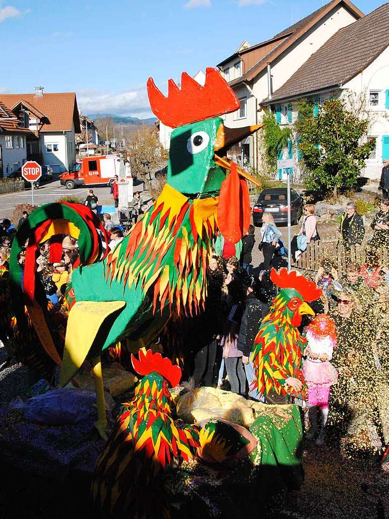 Impressionen vom Rosenmontagsumzug in Rmmingen