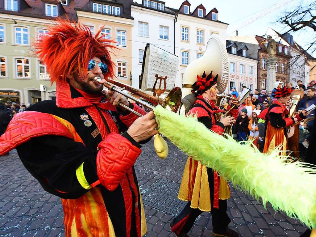 Fasnetmendigumzug in Freiburg 2020