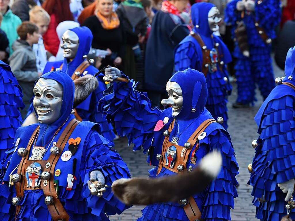 Fasnetmendigumzug in Freiburg 2020