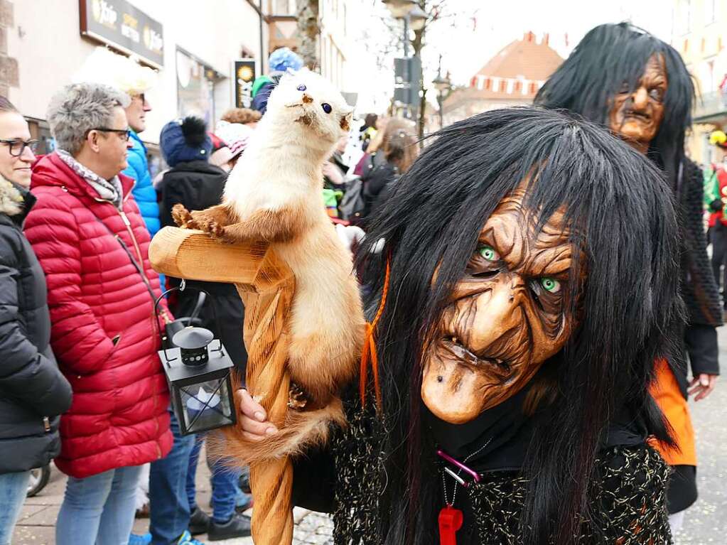 Buntes Treiben beim Neustdter Umzug am Fasnetmendig