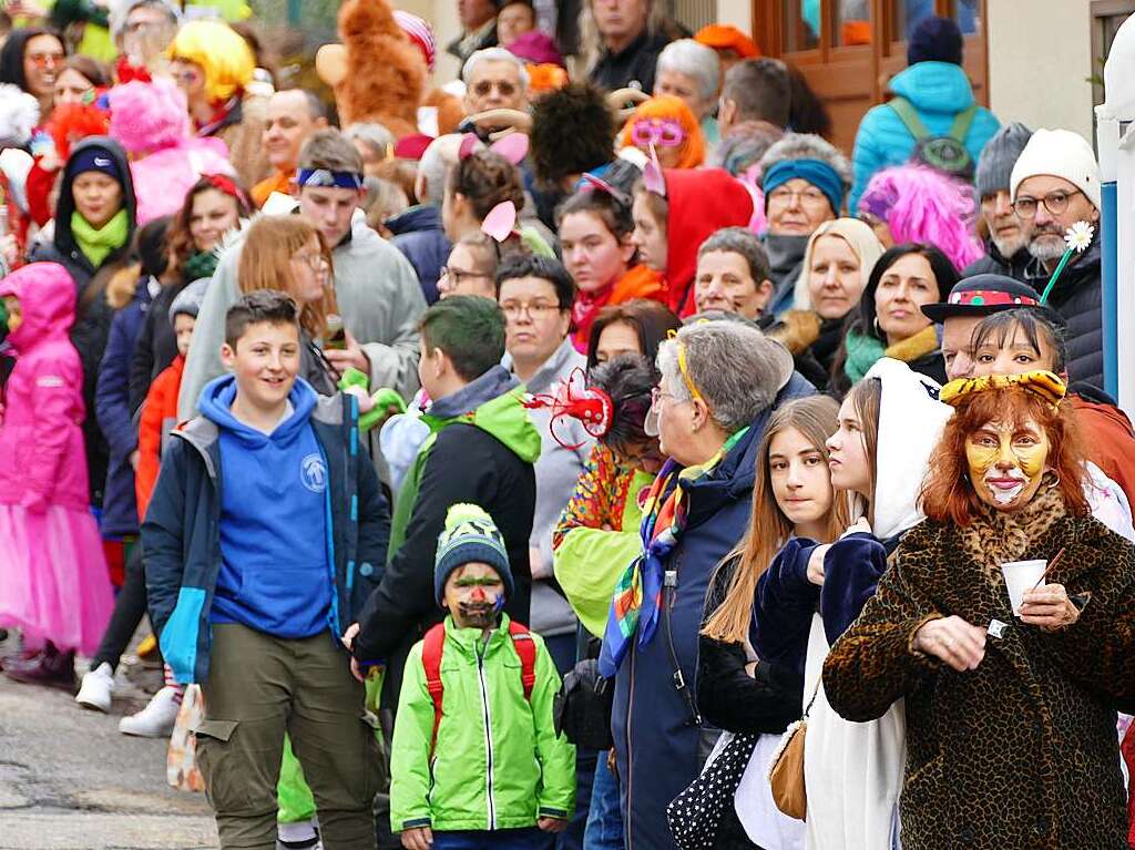 44 Nummern bot der Todtnauer Rosenmontagsumzug 2020 auf.