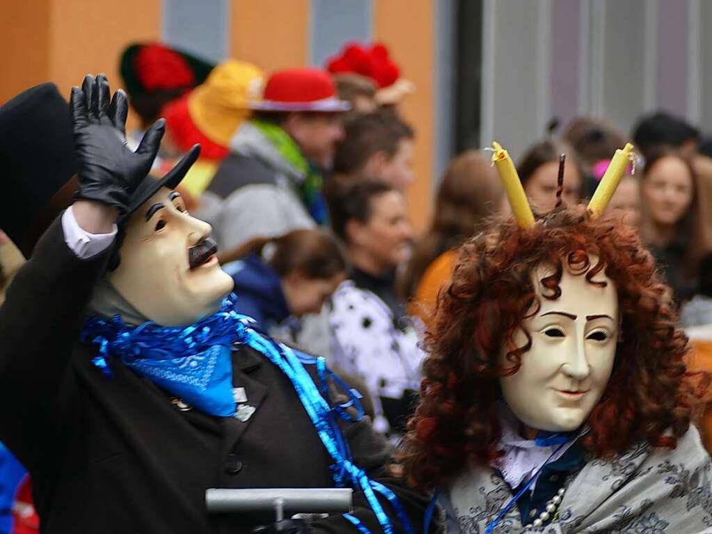 44 Nummern bot der Todtnauer Rosenmontagsumzug 2020 auf.