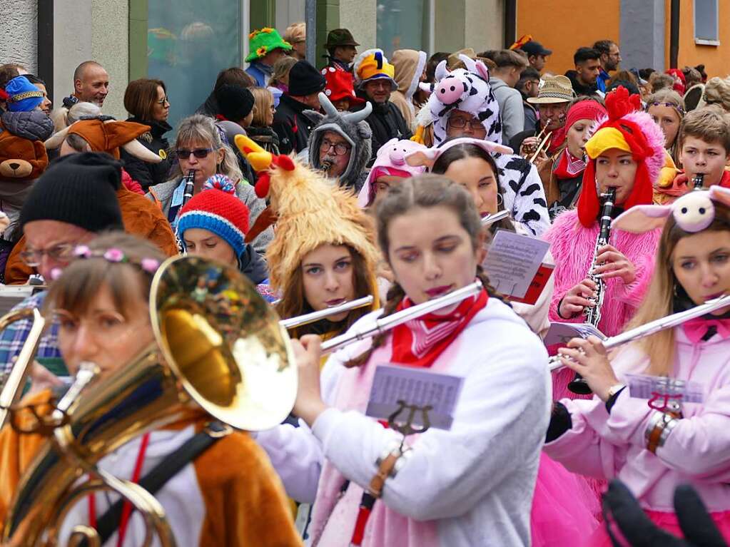 44 Nummern bot der Todtnauer Rosenmontagsumzug 2020 auf.