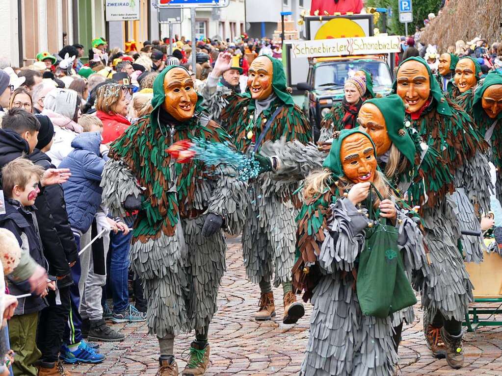 44 Nummern bot der Todtnauer Rosenmontagsumzug 2020 auf.