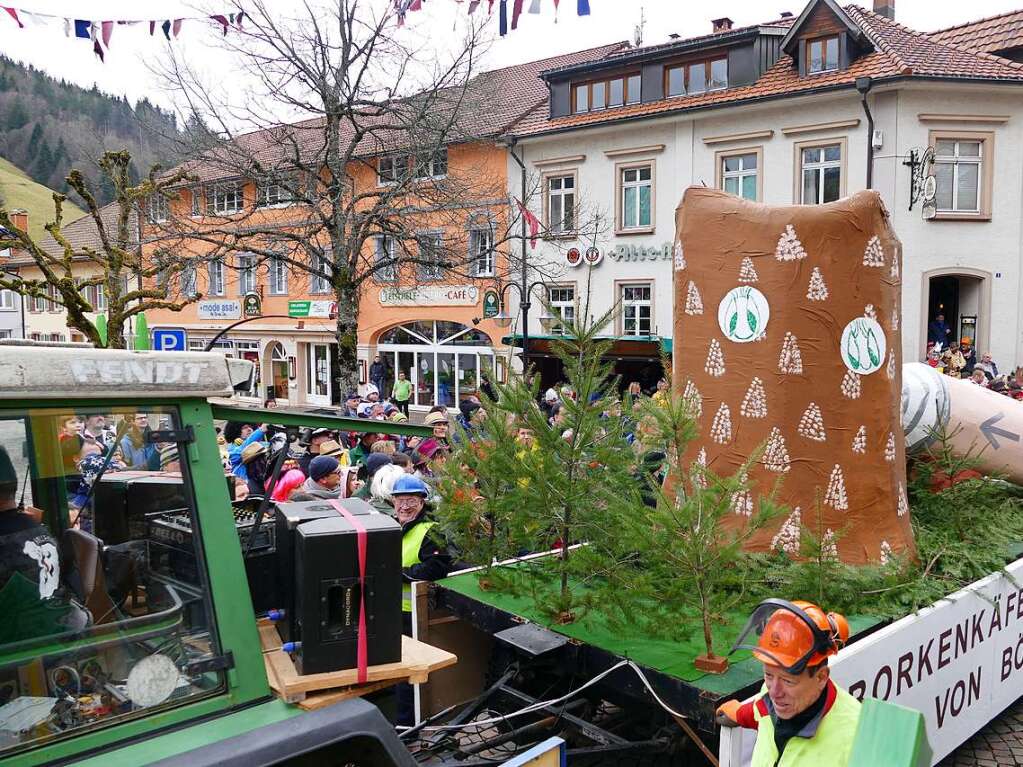 44 Nummern bot der Todtnauer Rosenmontagsumzug 2020 auf.