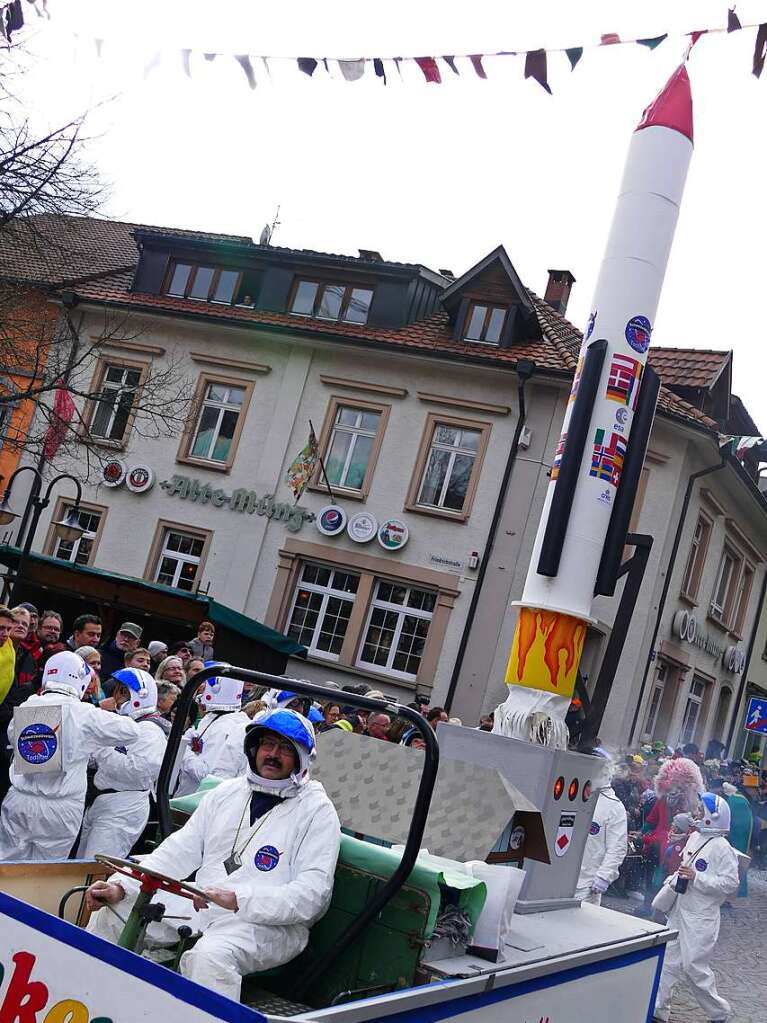 44 Nummern bot der Todtnauer Rosenmontagsumzug 2020 auf.