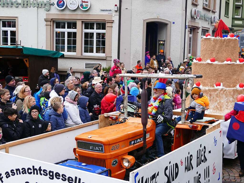 44 Nummern bot der Todtnauer Rosenmontagsumzug 2020 auf.