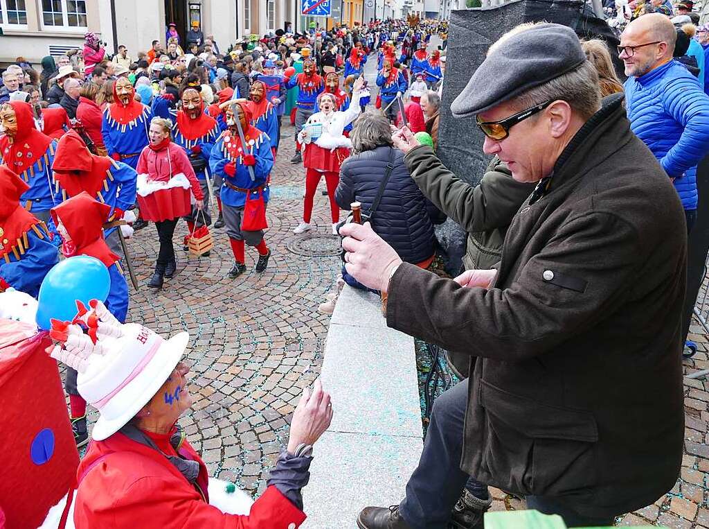 44 Nummern bot der Todtnauer Rosenmontagsumzug 2020 auf.