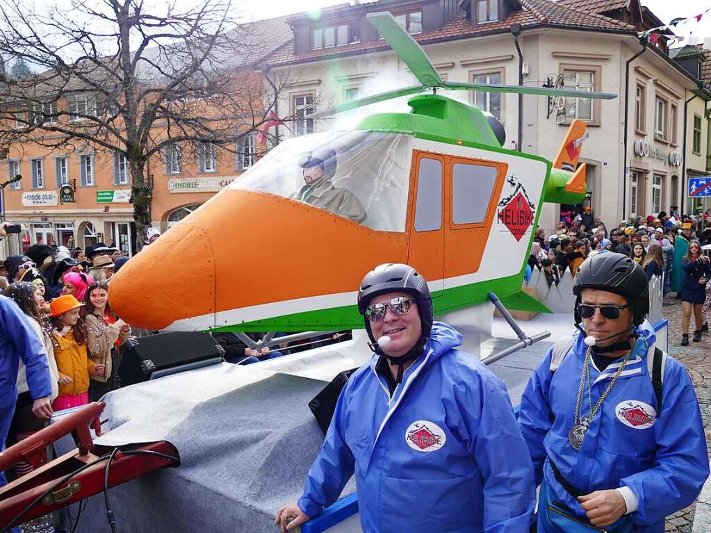 44 Nummern bot der Todtnauer Rosenmontagsumzug 2020 auf.