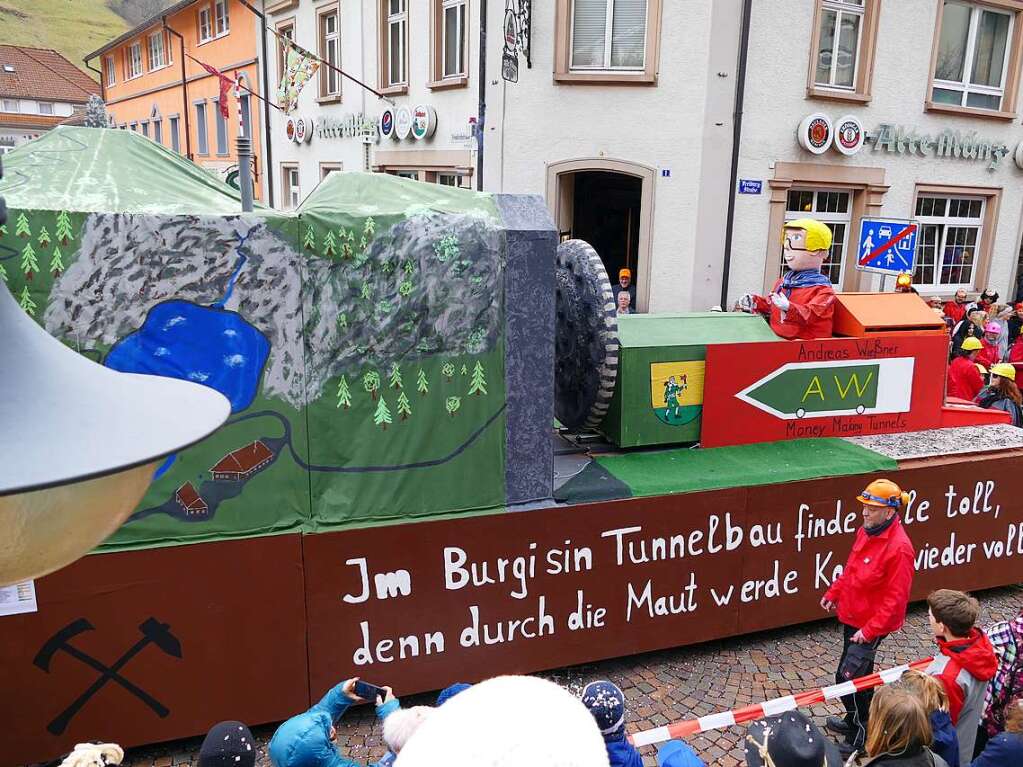 44 Nummern bot der Todtnauer Rosenmontagsumzug 2020 auf.