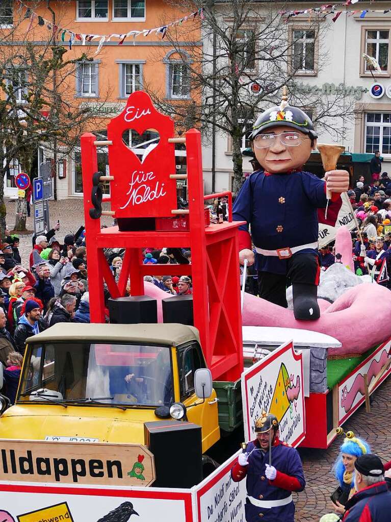 44 Nummern bot der Todtnauer Rosenmontagsumzug 2020 auf.