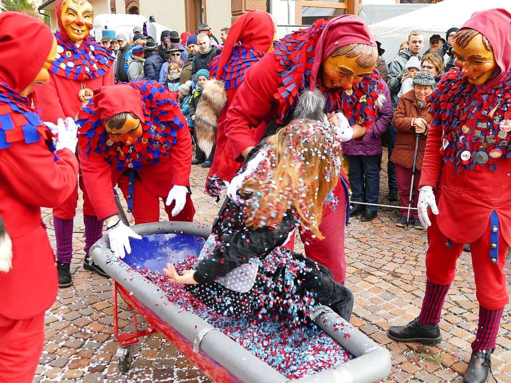 44 Nummern bot der Todtnauer Rosenmontagsumzug 2020 auf.