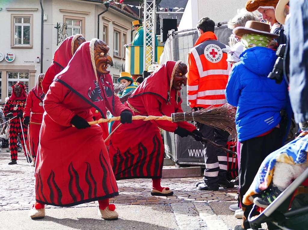 44 Nummern bot der Todtnauer Rosenmontagsumzug 2020 auf.