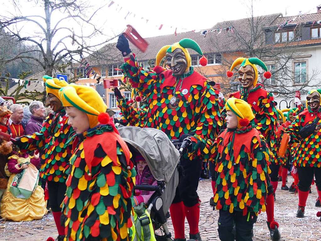 44 Nummern bot der Todtnauer Rosenmontagsumzug 2020 auf.