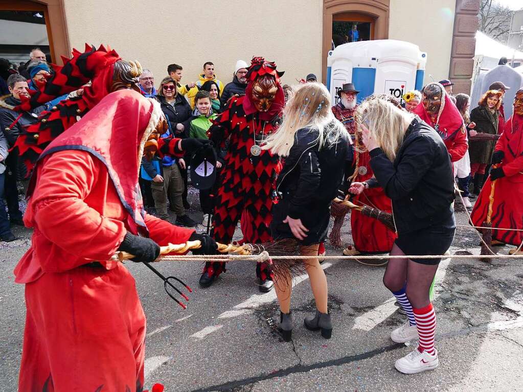 44 Nummern bot der Todtnauer Rosenmontagsumzug 2020 auf.