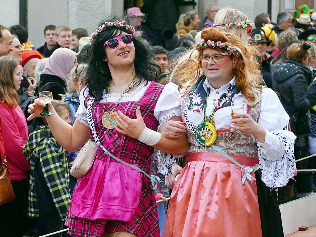 Platz 1 der Wagenbauprmierung: Wein vom Hasenhorn dank Erderwrmung