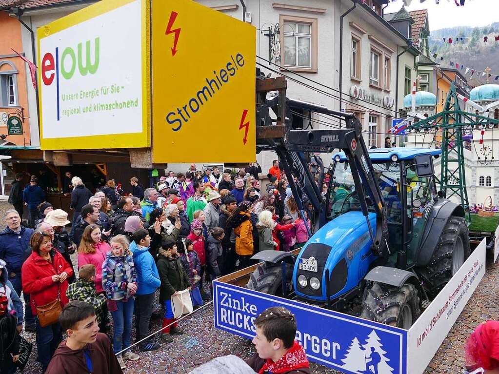 44 Nummern bot der Todtnauer Rosenmontagsumzug 2020 auf.