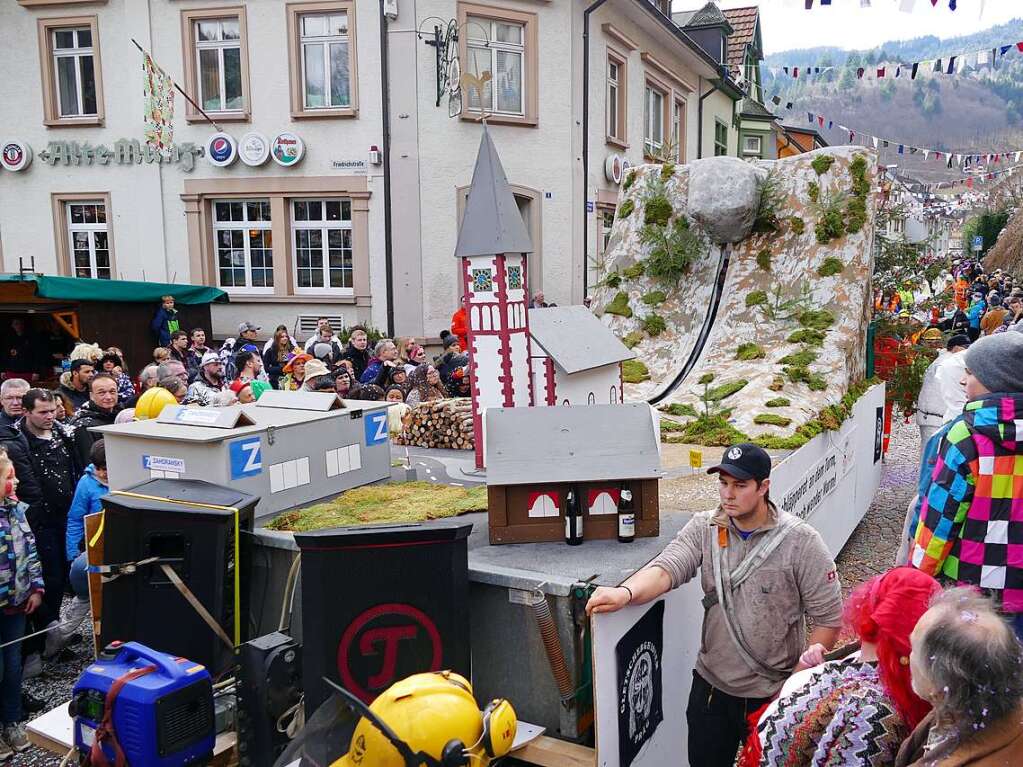 44 Nummern bot der Todtnauer Rosenmontagsumzug 2020 auf.