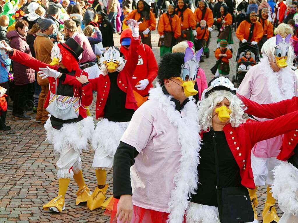 44 Nummern bot der Todtnauer Rosenmontagsumzug 2020 auf.