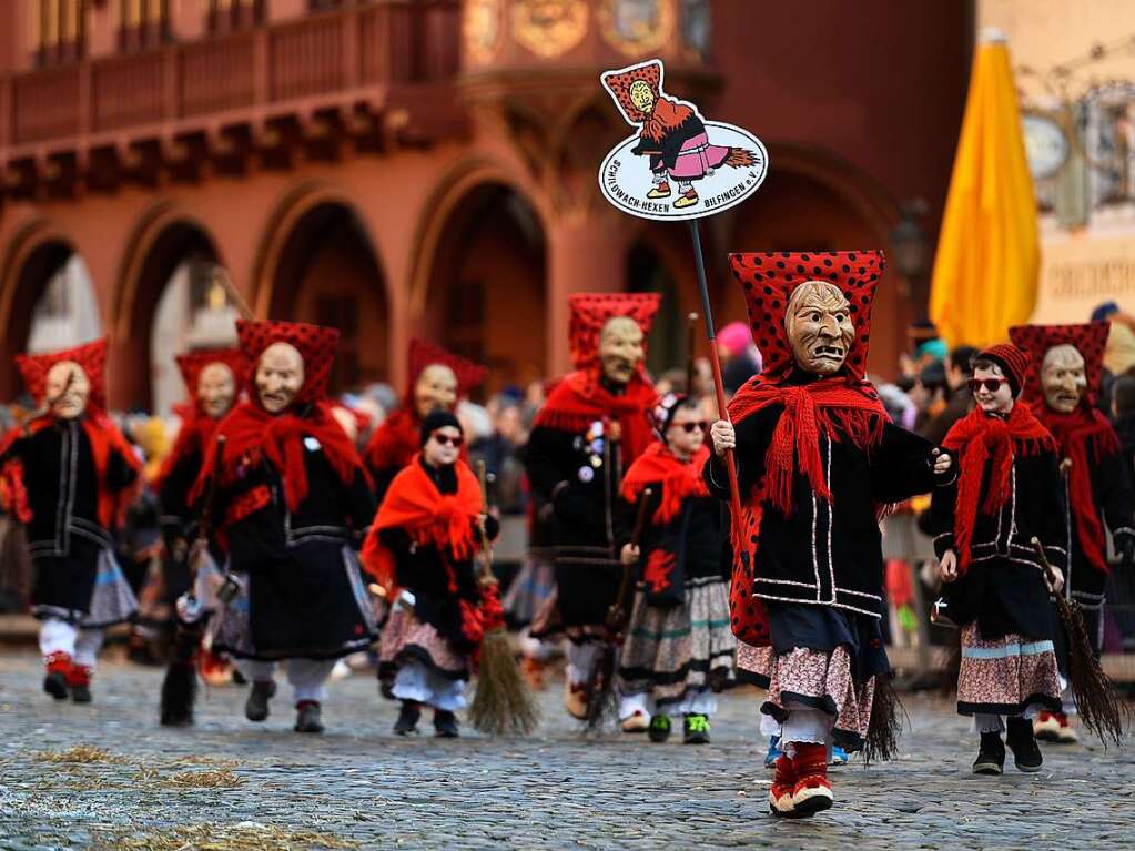 Fasnetmendigumzug in Freiburg 2020