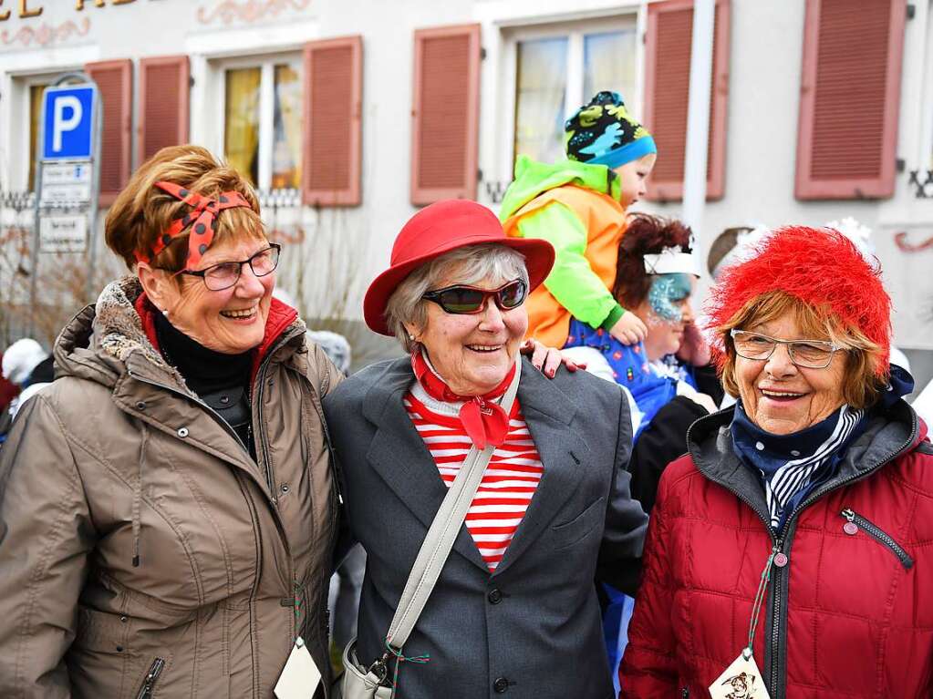 Eindrcke vom groen Umzug in Lenzkirch.