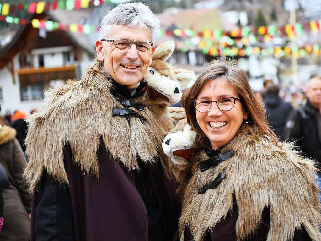 Eindrcke vom groen Umzug in Lenzkirch.