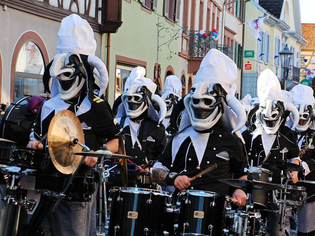 Groer Umzug am Fasnetsmontag in Endingen: Die Grachsymphoniker geben sich die Ehre in Endingen - wie seit Jahrzehnten.