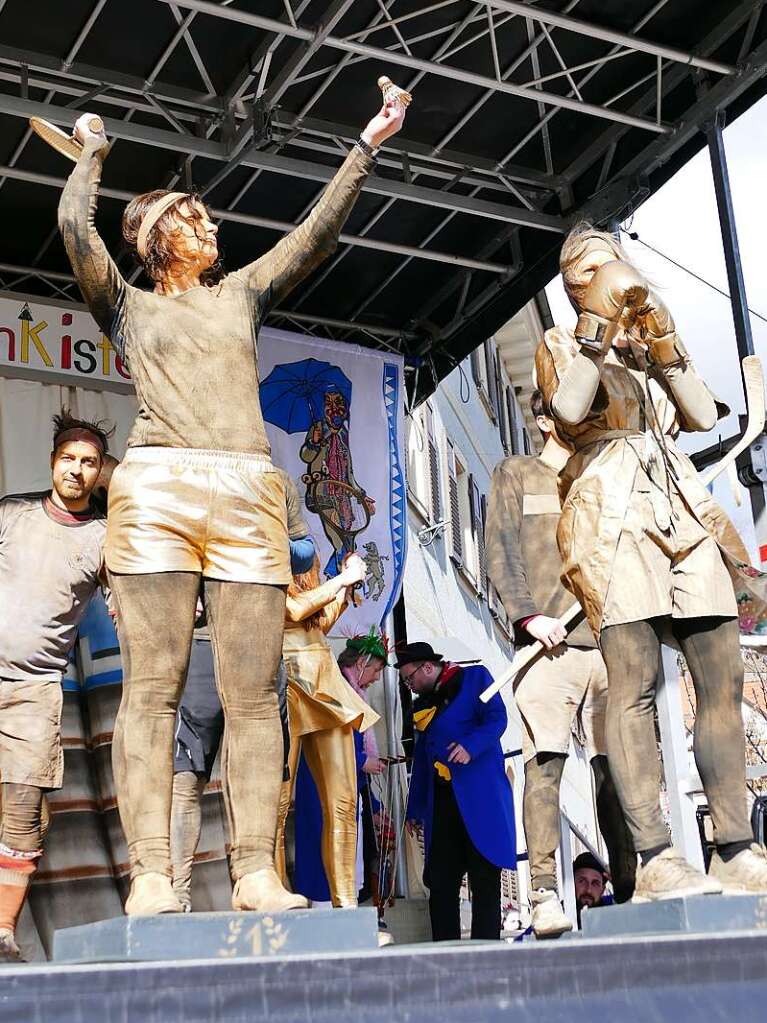 Goldstatuen des SV Dillendorf