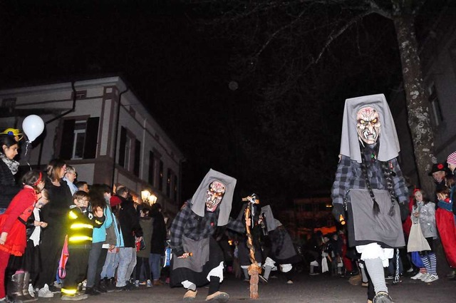 Degernauer Menhirhexen knnen ganz schn gruselig sein.  | Foto: Nicolai Kapitz