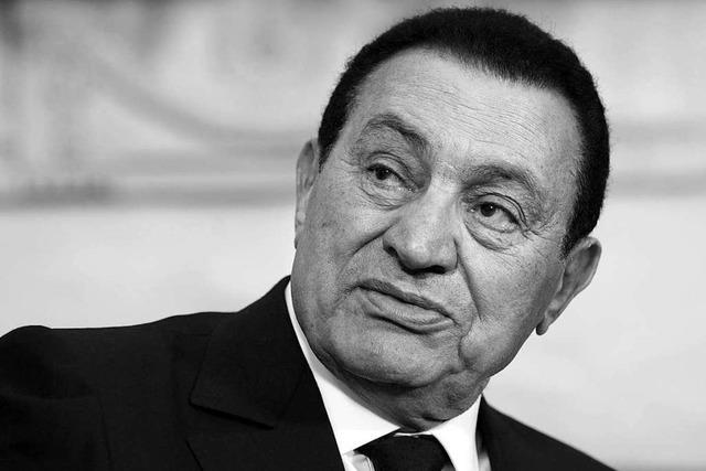 gyptens Ex-Machthaber Husni Mubarak ist tot