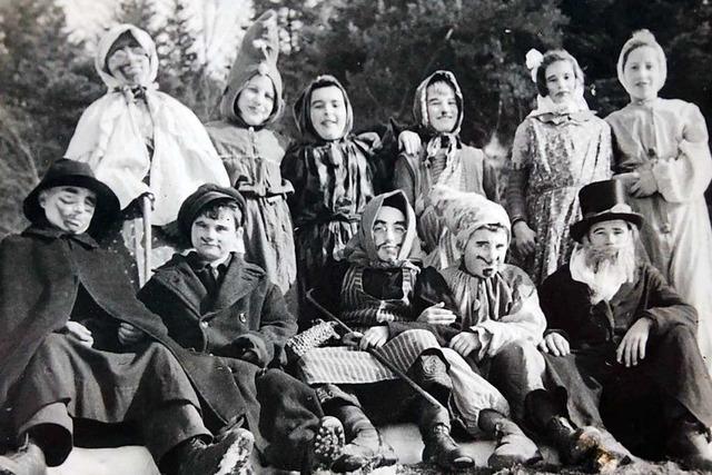 So feierten die Rickenbacher Kinder vor mehr als 70 Jahren Fasnacht