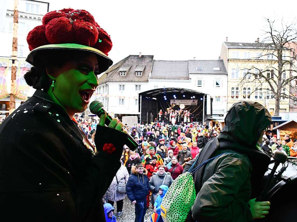 Musik und Konfetti: der Fasnachtsdienstag in Lrrach