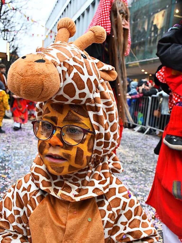 Musik und Konfetti: der Fasnachtsdienstag in Lrrach